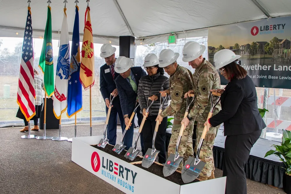 Groundbreaking for the Meriwether Landing expansion, March 18, 2025